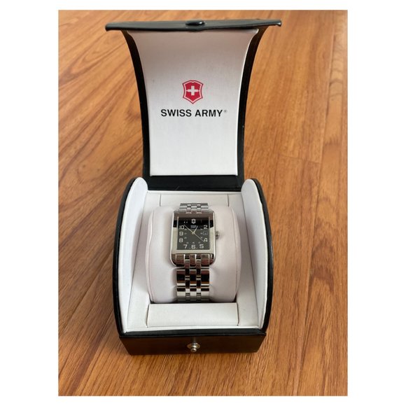 Victorinox Jewelry - Victorinox Swiss Army silver watch